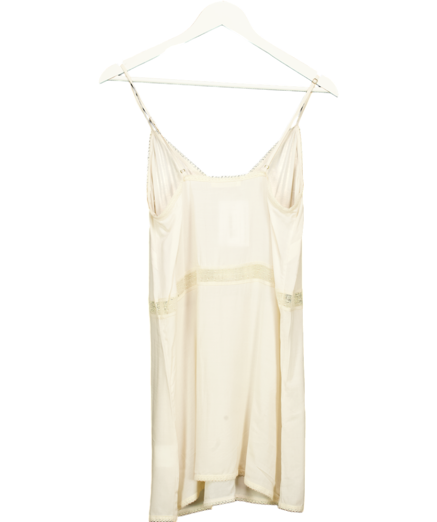 Spell & The Gypsy Cream Mini Slip Dress UK S