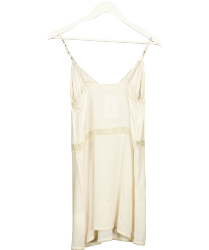 Spell & The Gypsy Cream Mini Slip Dress UK S