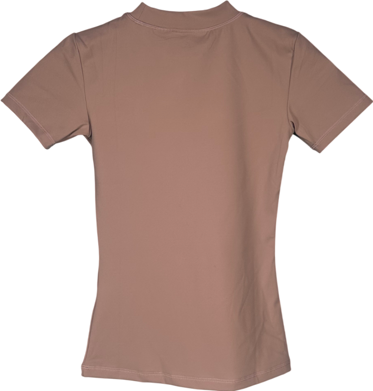 The Couture Club Green Sculpting Stretch Emblem Baby Tee UK 6