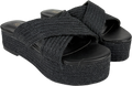 Raye Black Tiko Wedge UK 4.5 EU 37.5 👠