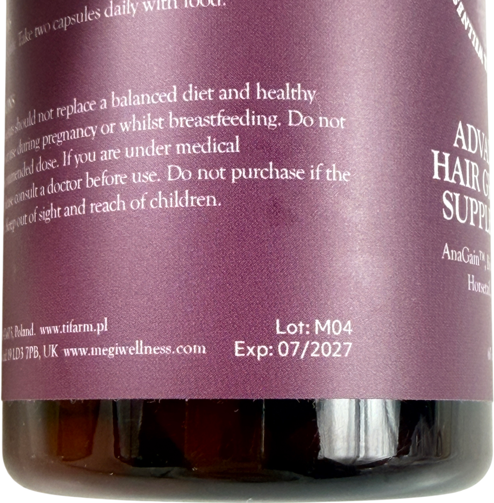 Megi wellness Wellness Advanced Hair Growth Supplement 60 caps