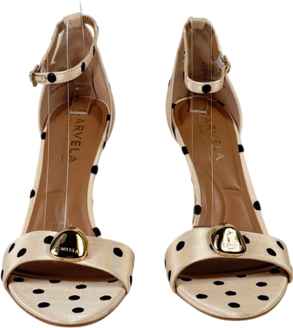 Carvela Cream Incanto Polka Dot Heel UK 7 EU 40