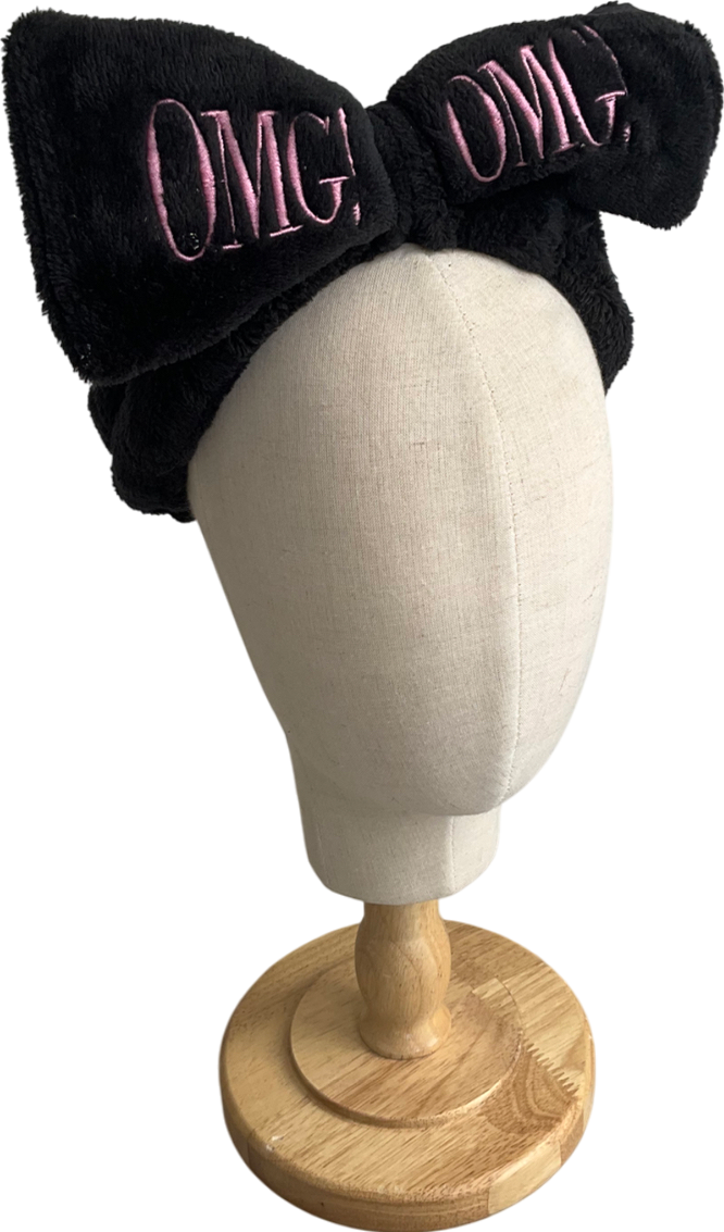 OMG Black Bath And Makeup Headband One Size