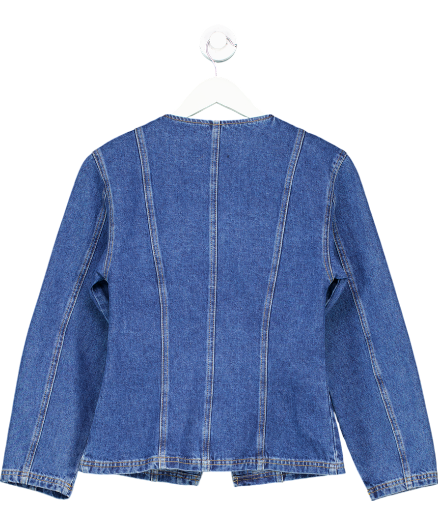ASOS Blue Denim Cinched Jacket UK S