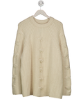 ASOS Cream Oversized Cable Knit Jumper UK L