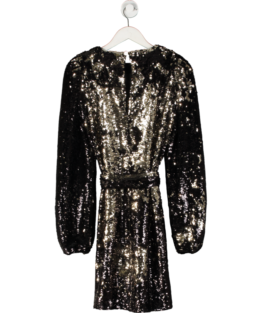 PRETTY LAVISH Cream Elisha Cable Knit Maxi Dress UK S