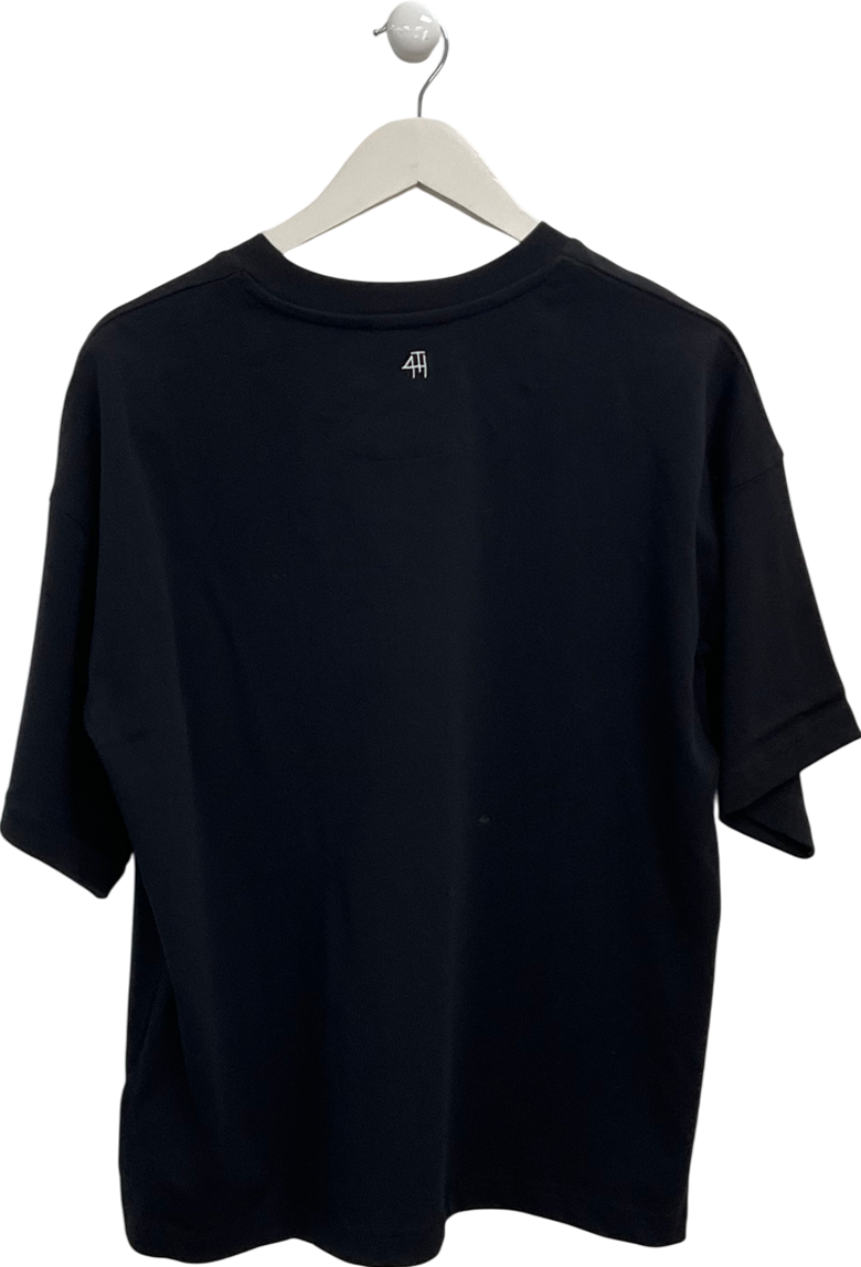 4th & Reckless Black Alice T-shirt UK S