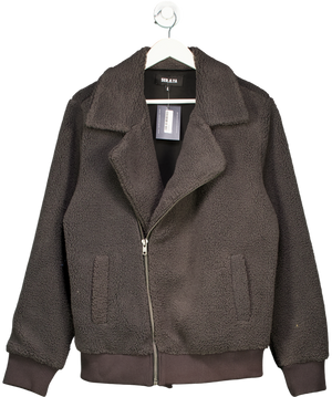 Seroya Grey Caleb Teddy Jacket UK L