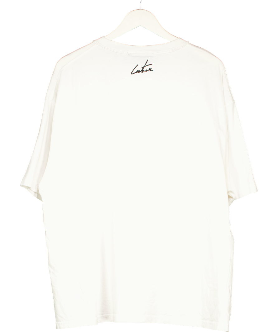 The Couture Club White Oversized T-shirt UK XXL