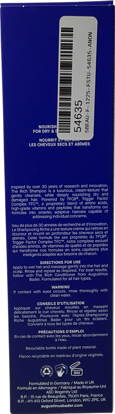 Augustinus Bader The Hair Oil With Tcf8 30ml