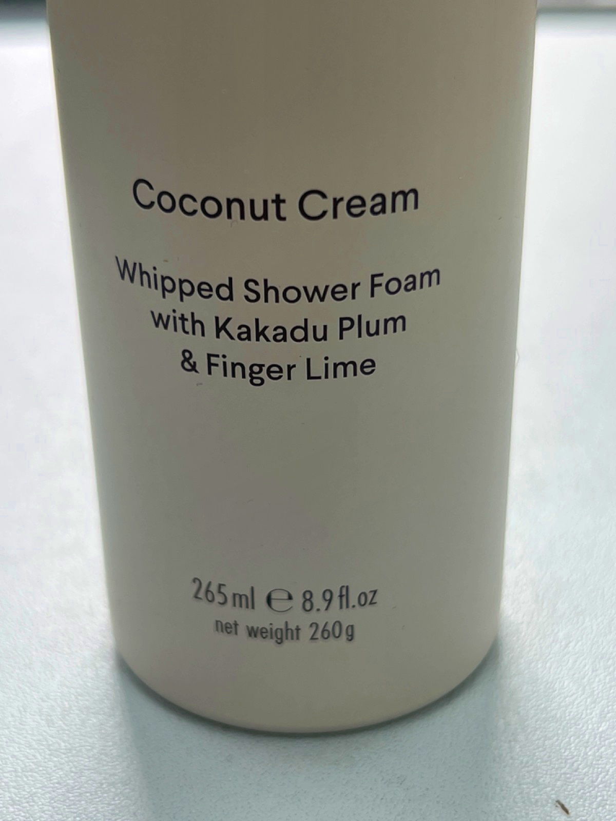 Sundae Coconut Cream Whipped Shower Foam with Kakadu Plum & Finger Lime 265ml