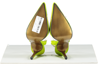 LEWRE Lewre X Eric Way Green Bespoke Sartin Embellished Shoes UK 3 EU 36 👠
