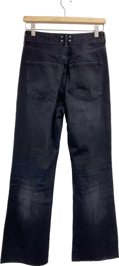 River Island Black Denim Specialist Jeans UK 6L