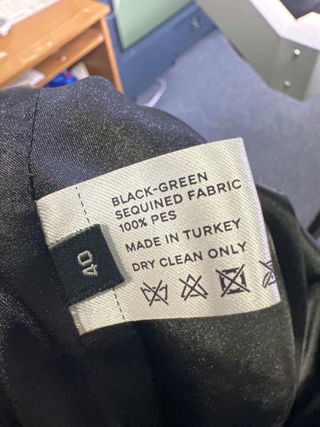 New Arrivals Green Phoenix in Serpent Vert Sequined Dress FR40 UK 12