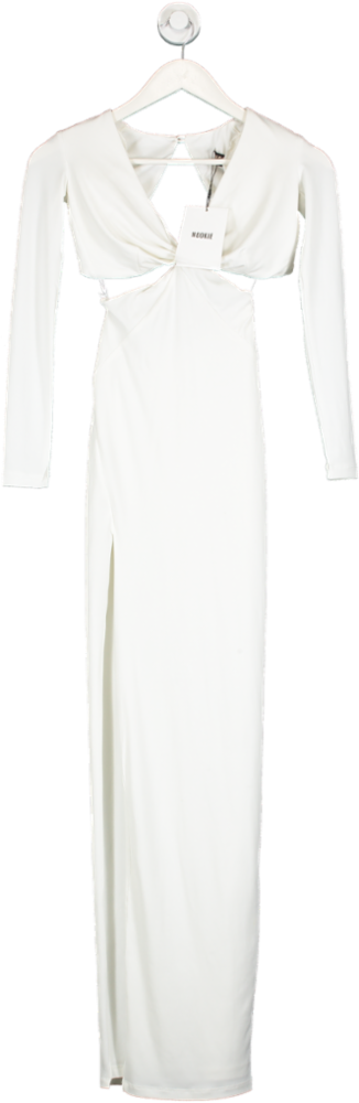 Nookie White Jewel Evening Dress UK XS