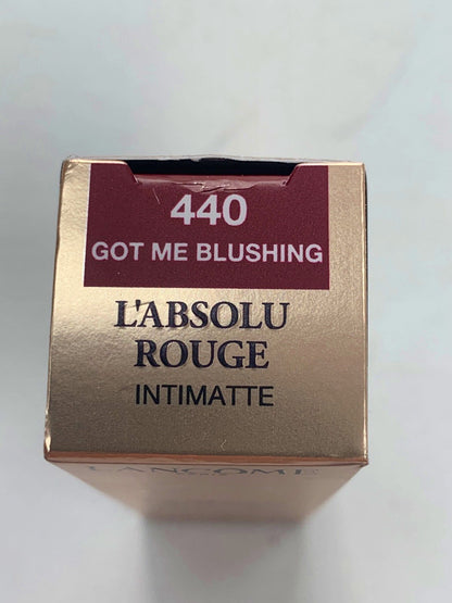 Lancôme L'Absolu Rouge Intimatte Lipstick Got Me Blushing 3.4g