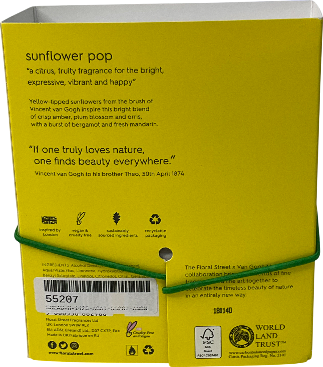 FLORAL STREET Sunflower Pop Eau De Parfum Sunflower Pop 50ml