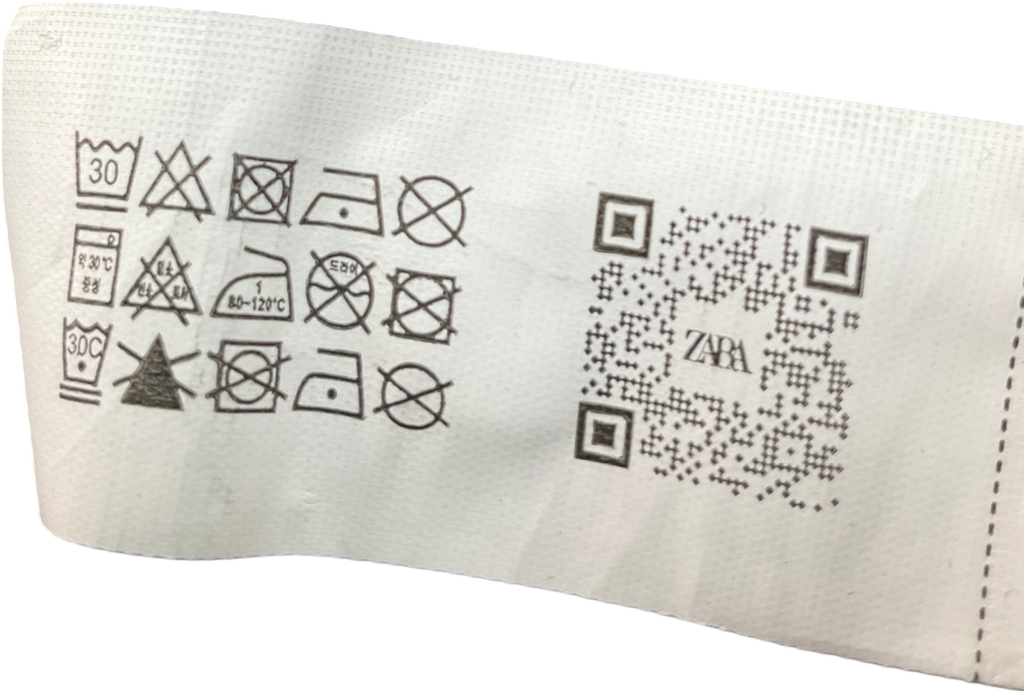 ZARA Grey Distressed Look Tank Top UK S