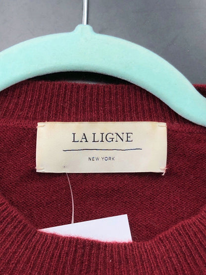 La Ligne Red Striped Cashmere Jumper UK M