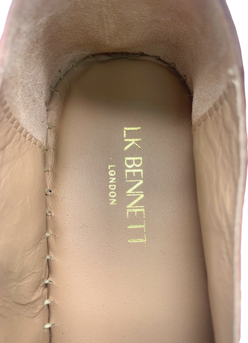 LK Bennett Pink Stripe Espadrilles EU 36