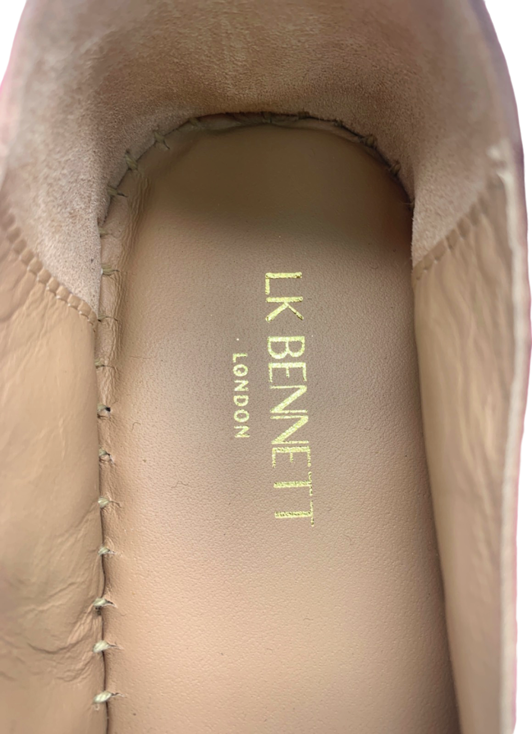 LK Bennett Pink Stripe Espadrilles EU 36