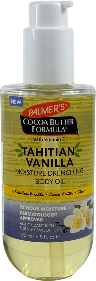 Palmer's Tahitian Vanilla Moisture Drenching Body Oil 192ml