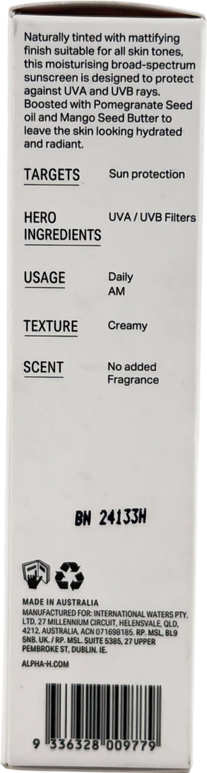 Alpha-h Protection Plus Daily Spf50+ 50ml