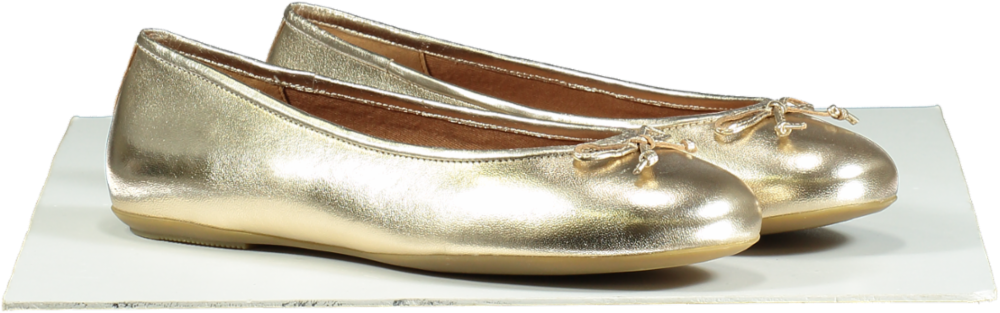 Geox Gold D Palmaria B Ballet Flats EU 40 UK 7