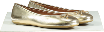 Geox Gold D Palmaria B Ballet Flats EU 40 UK 7