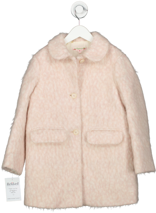 Bonpoint Pink Virgin Wool Blend Jacket 8 Years