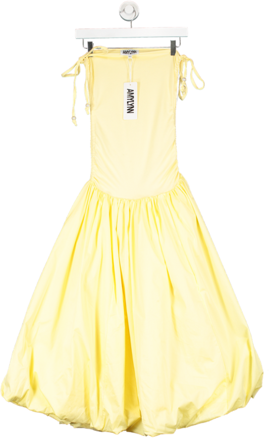Amy Lynn London Alexa Yellow Puffball Dress UK XS