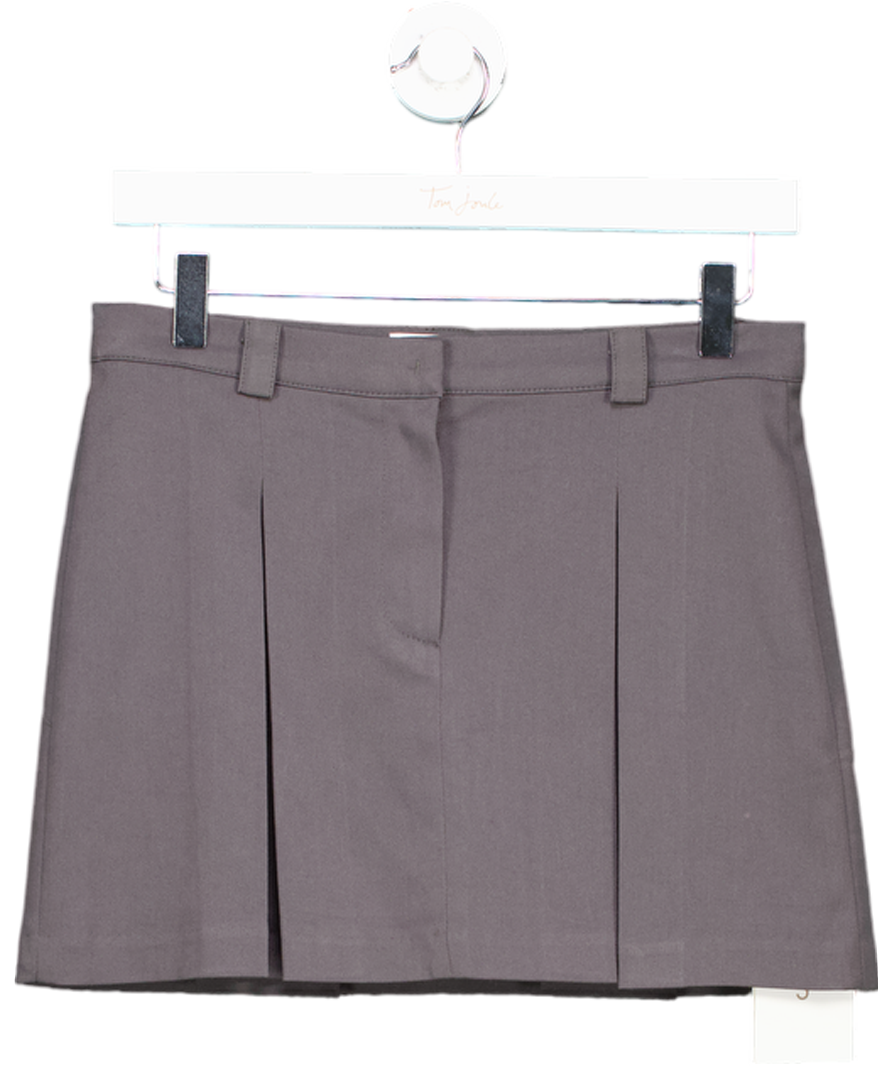 FRANKIE SHOP Grey Kitou Mini Skirt UK S
