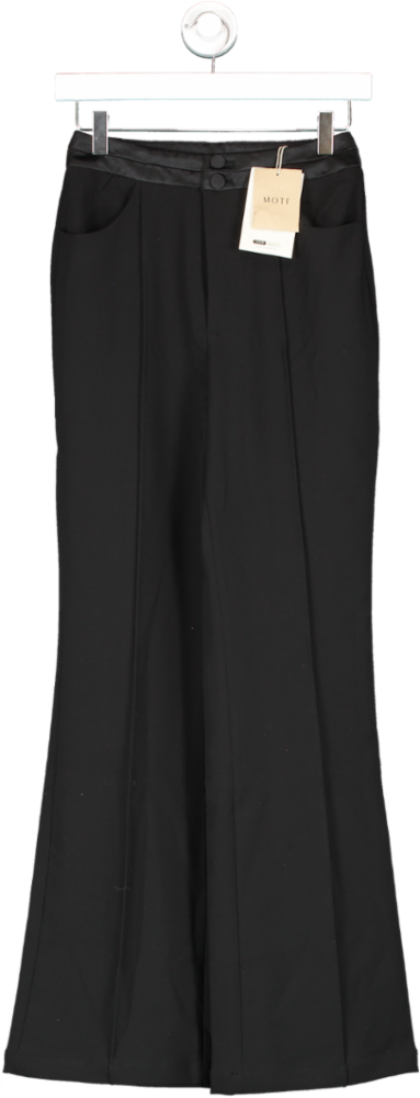 SHEIN Black Flared Trousers UK XS