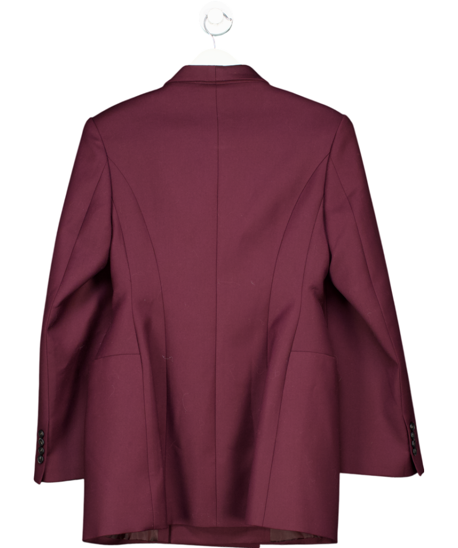 Source Unknown Red Corrin Wrap Blazer UK M