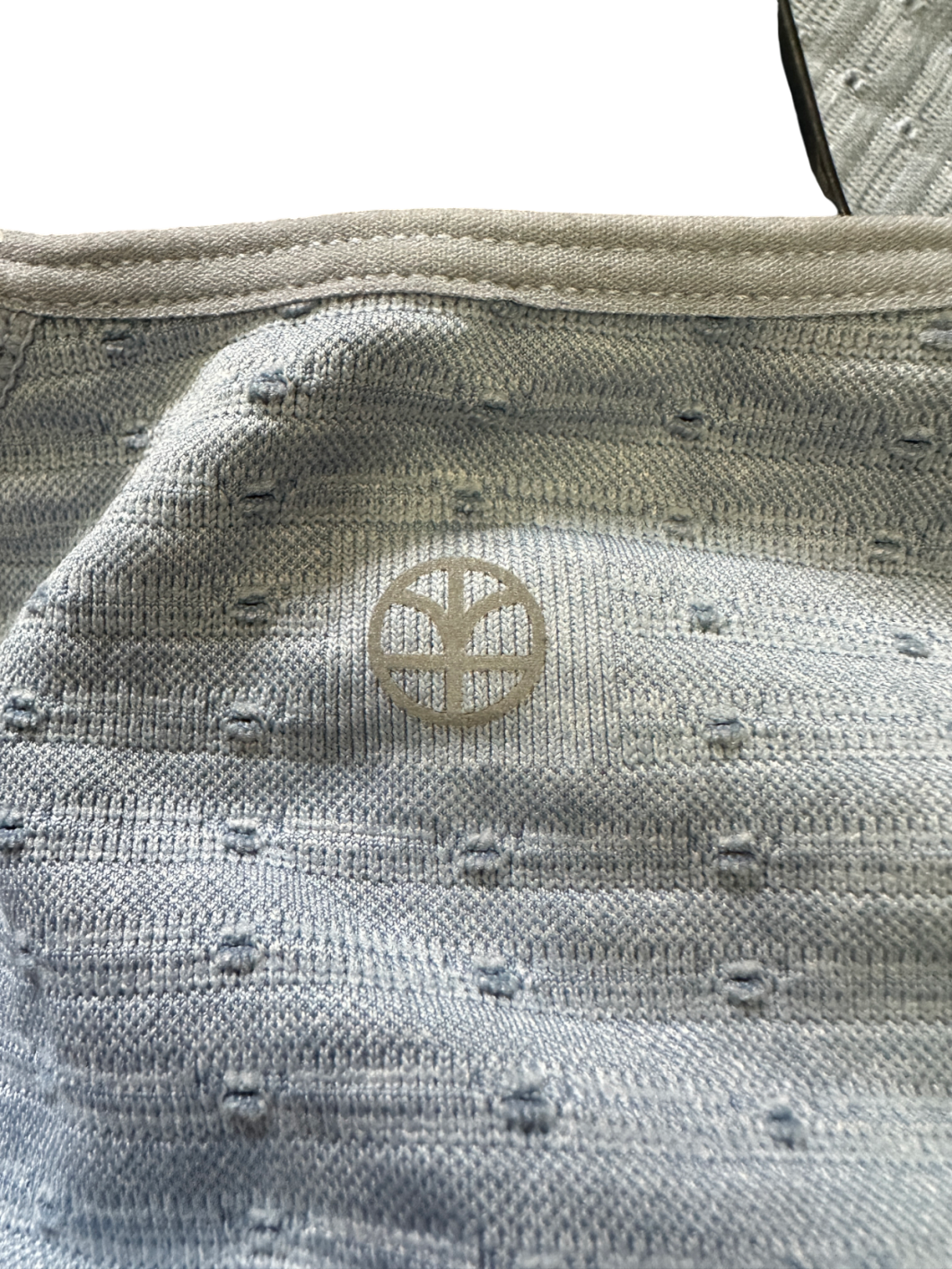 The Beginning Of... Blue Play To Win Seamless Melange Crop Jacket W/ Thumbholes UK XS/S