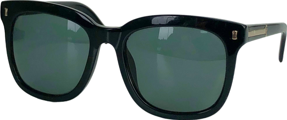 Furla Black Square Sunglasses One Size