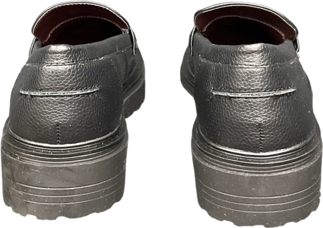 Next Black Forever Comfort® Standard/wide Fit Chunky Loafers UK 6 EU 39 👠