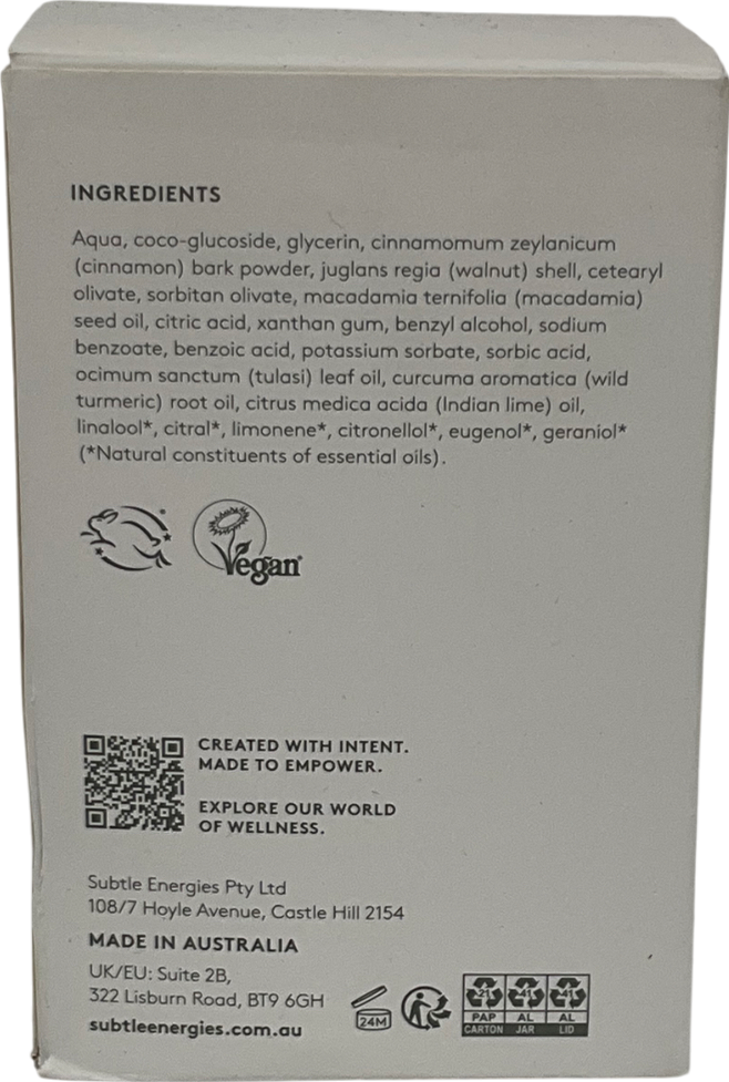 subtle energies Rasayana Detox Body Scrub 330g