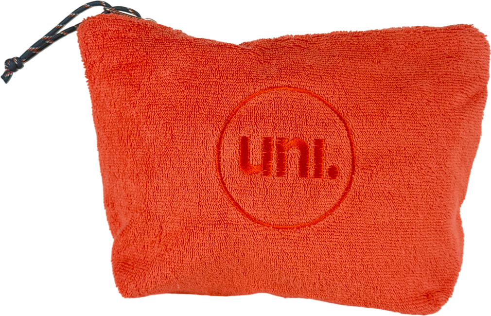 WEAREUNI Orange Terry Bag One Size