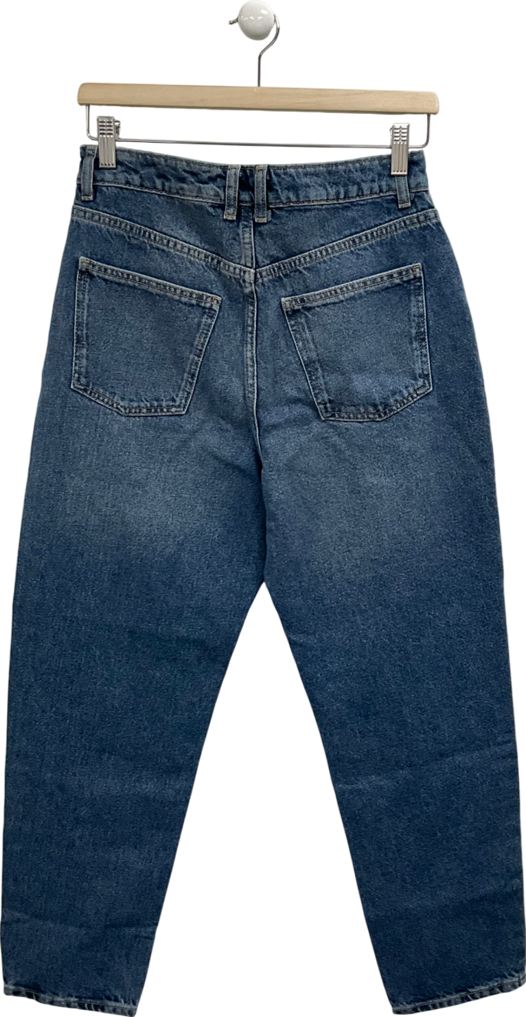 Very Blue High Waist Mom Jeans UK 10