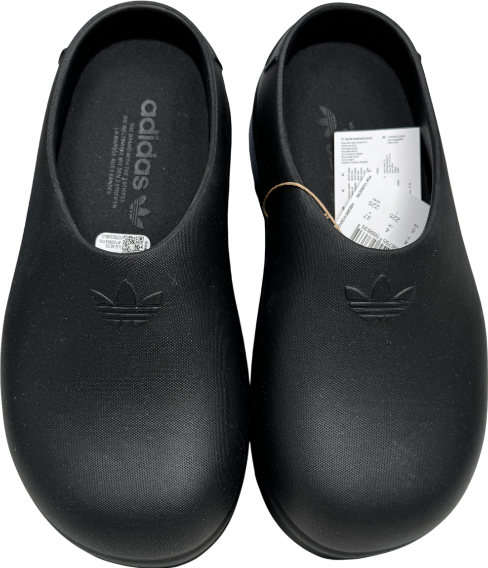 adidas Black Adifom Stan Smith Mule Shoes UK 4 EU 37 👠