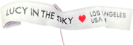 lucy in the sky Purple Double Bow Drop Waist Dress UK M