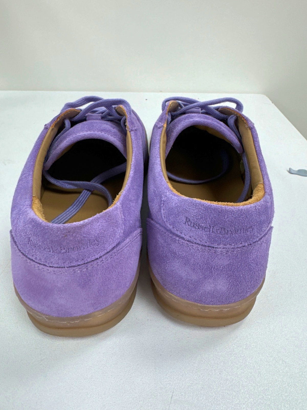 Russell & Bromley Lilac Bailey Suede Trainers EU 43