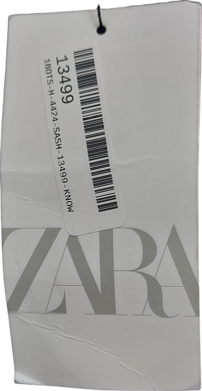 ZARA Black Skinny Capri Pants UK S