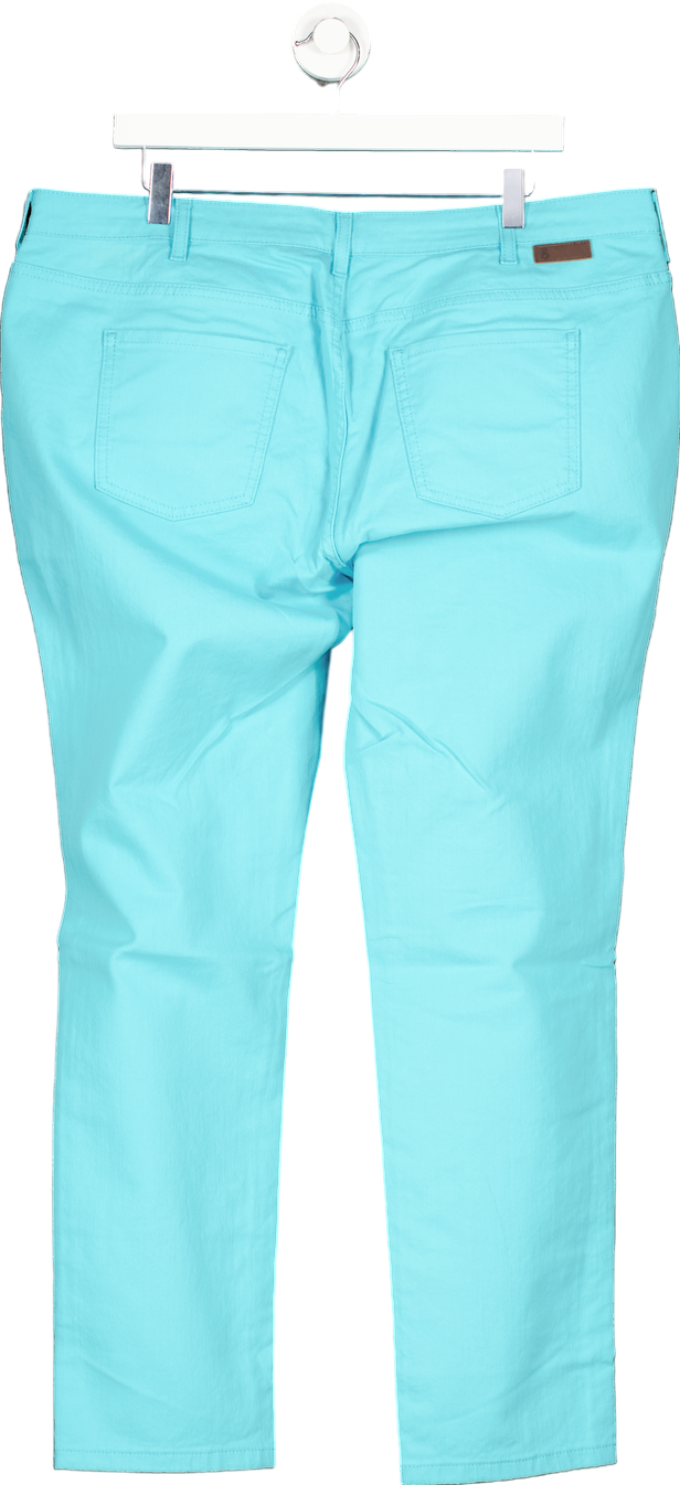 Boden Turquoise blue denim jeans UK 20L