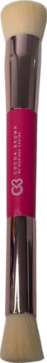 Cocoa Brown Double Ended Duo Makeup Brush One size