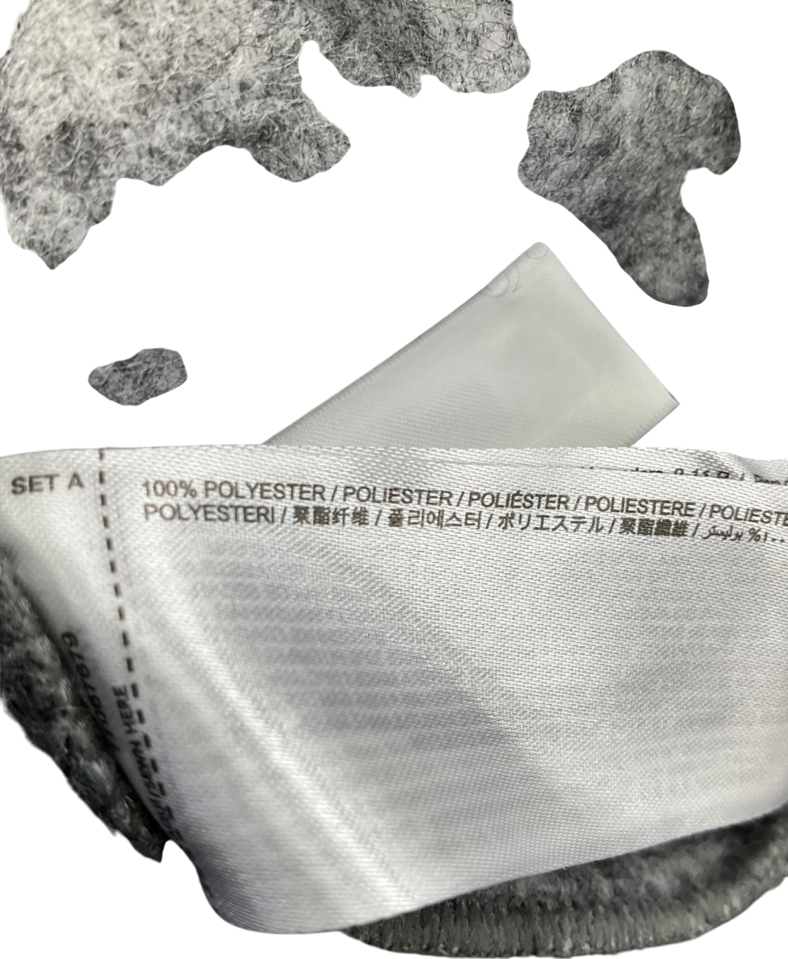 MANGO Grey Textured Short Jacket UK M