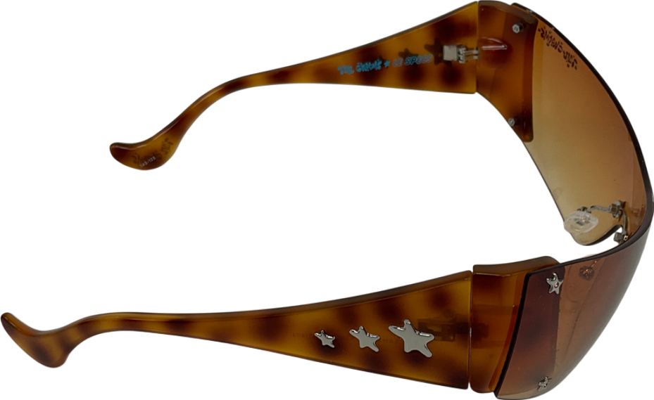 Le Specs Brown I Am A Rich Man Vintage Tortoise shell Sunglasses
