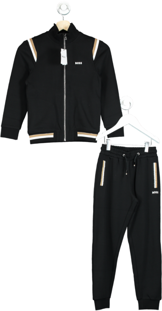 hugo boss Black Pique 2-piece Tracksuit With Logo 5 Years