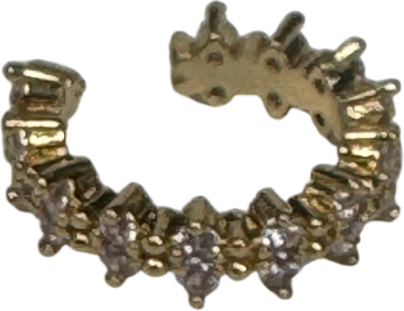 Mimi Metallic Diamanté Ear Cuff